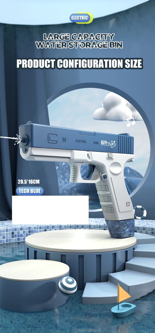 Glock d’Eau مسدس ماء قوي للصيف – للأطفال و الكبار