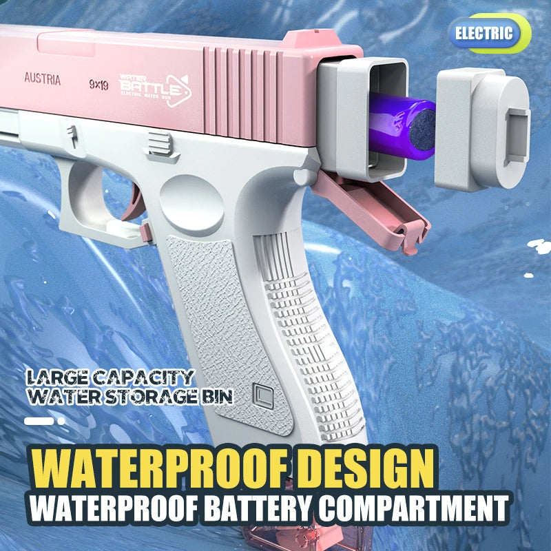 Glock d’Eau مسدس ماء قوي للصيف – للأطفال و الكبار